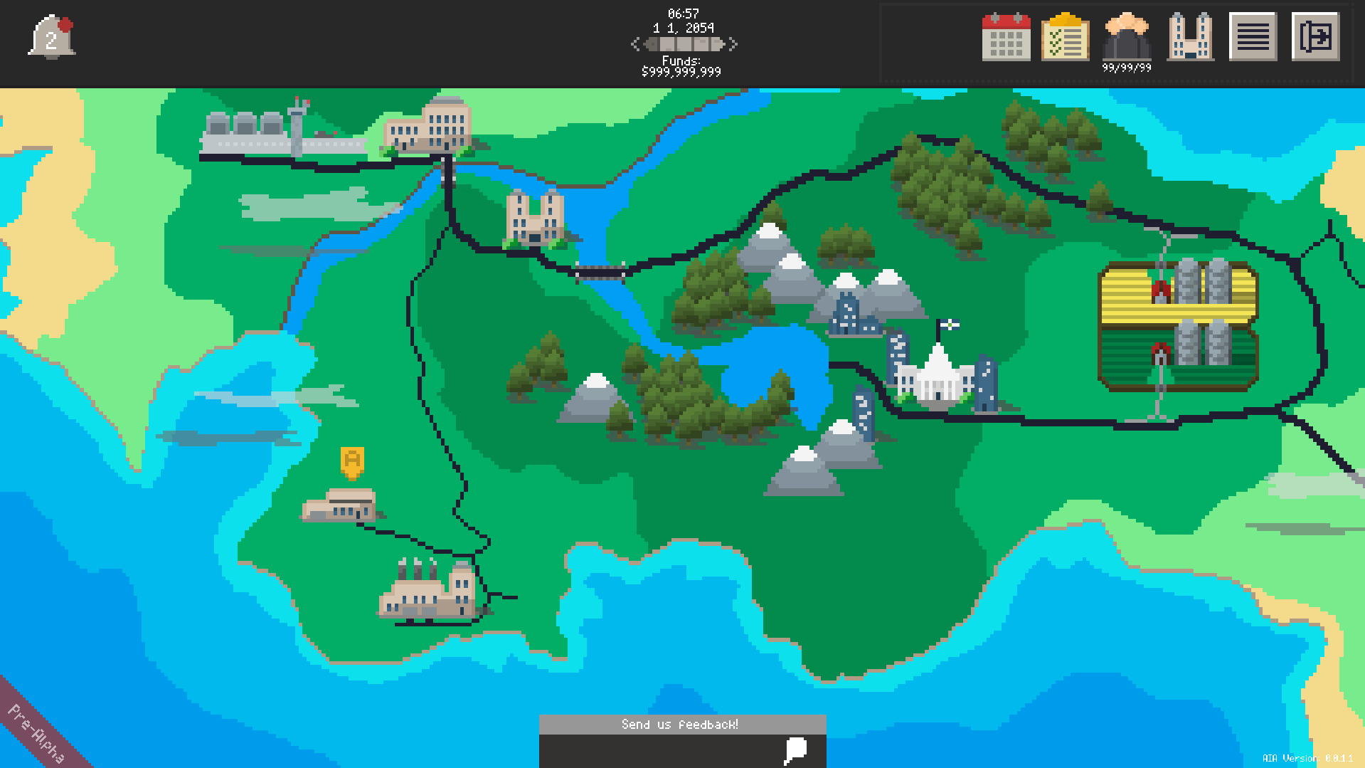 A pixel art image of the game map UI.